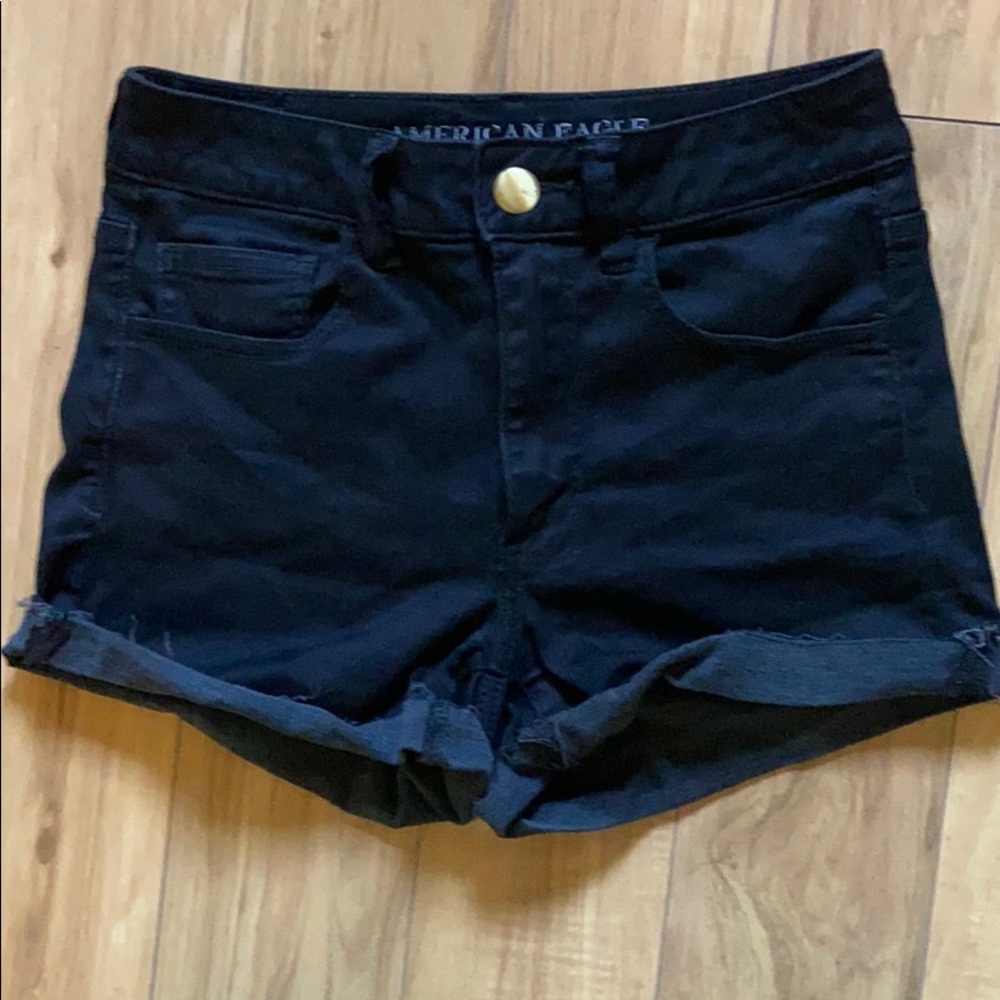 American eagle stretch denim shorts